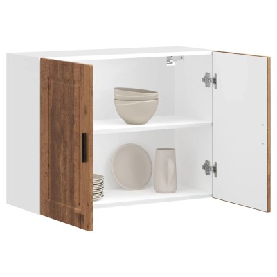 Armario de pared de cocina Porto madera vieja madera ingeniería
