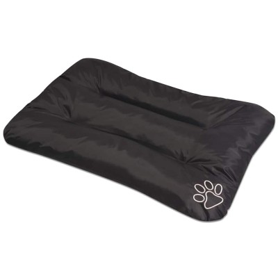 vidaXL Colchón para perro tamaño XXL negro