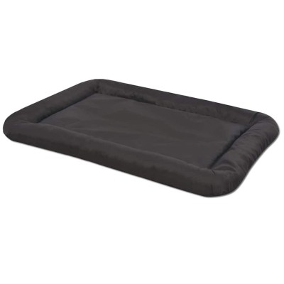 vidaXL Colchón para perro tamaño XXL negro