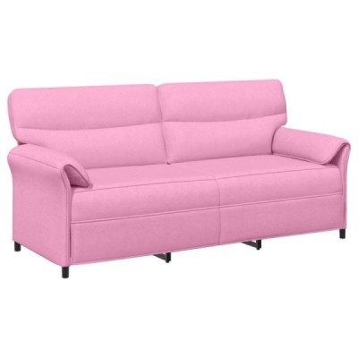 Sofá de 3 plazas 3 plaza Rosa 198 x 83 x 95 cm Tela | TanderMuebles
