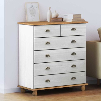 Cajón de Gaveta con cajón ASKIM Blanco 91 x 40 x 95.5 cm