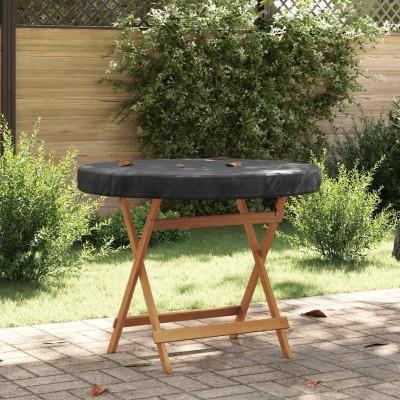 Funda para mesa de exterior Negro 102 x 102 x 10 cm Tela 210D